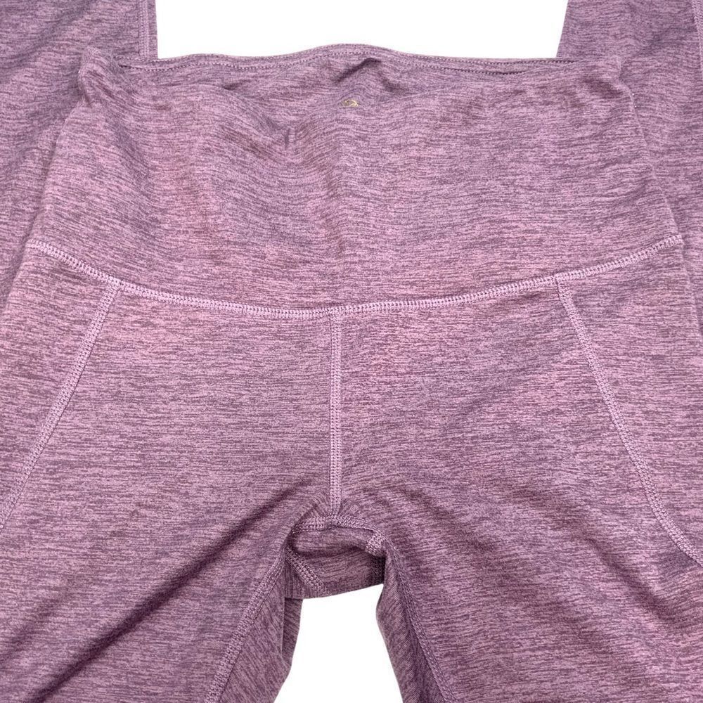GAIAM plum marled leggings size S - Picture 3 of 10